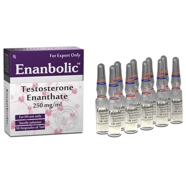 ENANBOLIC - Testosterone Enanthate 100mg/250mg/300mg