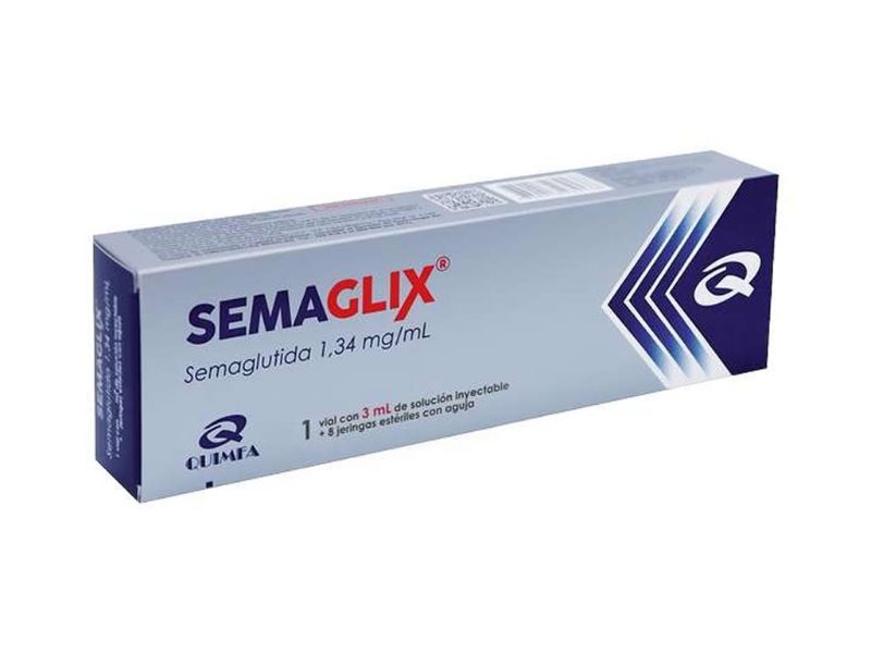 MEDICAMENTO QUIMFA SEMAGLIX SEMAGLUTINA 1.34MG/3ML - 3ML