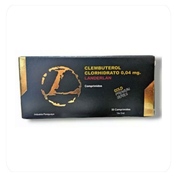 Clembuterol clorhidrato 0.04mg/50 comprimidos Landerlan gold