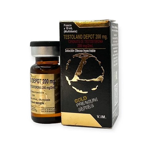 TESTOLAND DEPOT CIPIONATO DE TESTOSTERONA 200mg 10ml Landerlan