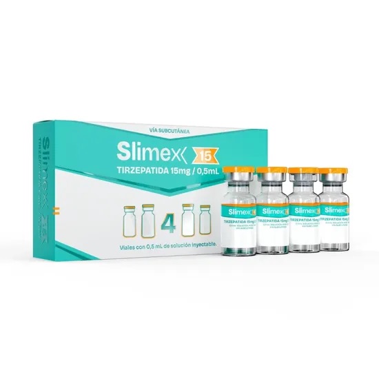 Tirzepatida Slimex 15mg — 4 ampolas